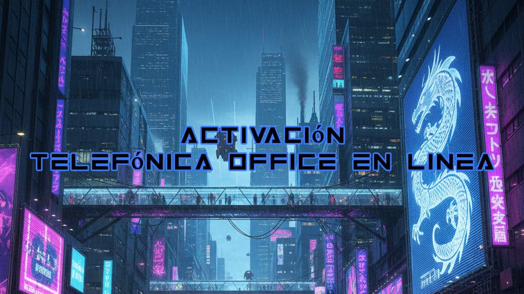 Activación Telefónica Office en linea