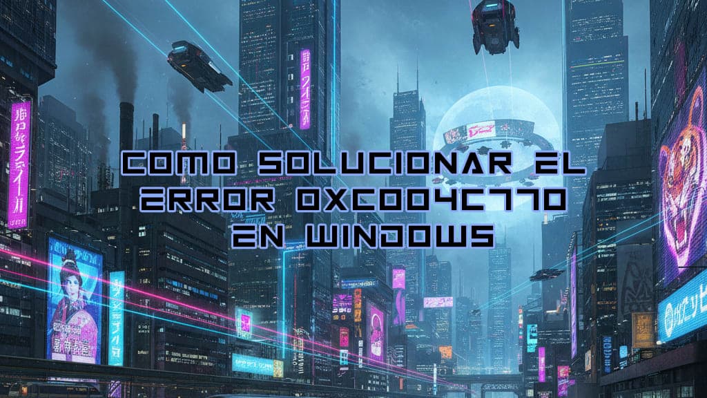 Como solucionar el error 0xC004C770 en Windows